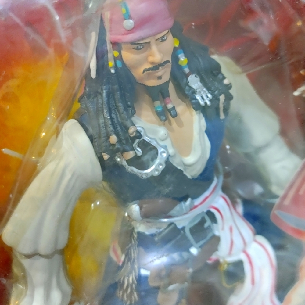 Ultimate Jack Sparrow Disney Pirates of the Caribbean Figure NIB At World's End - Picture 3 of 5